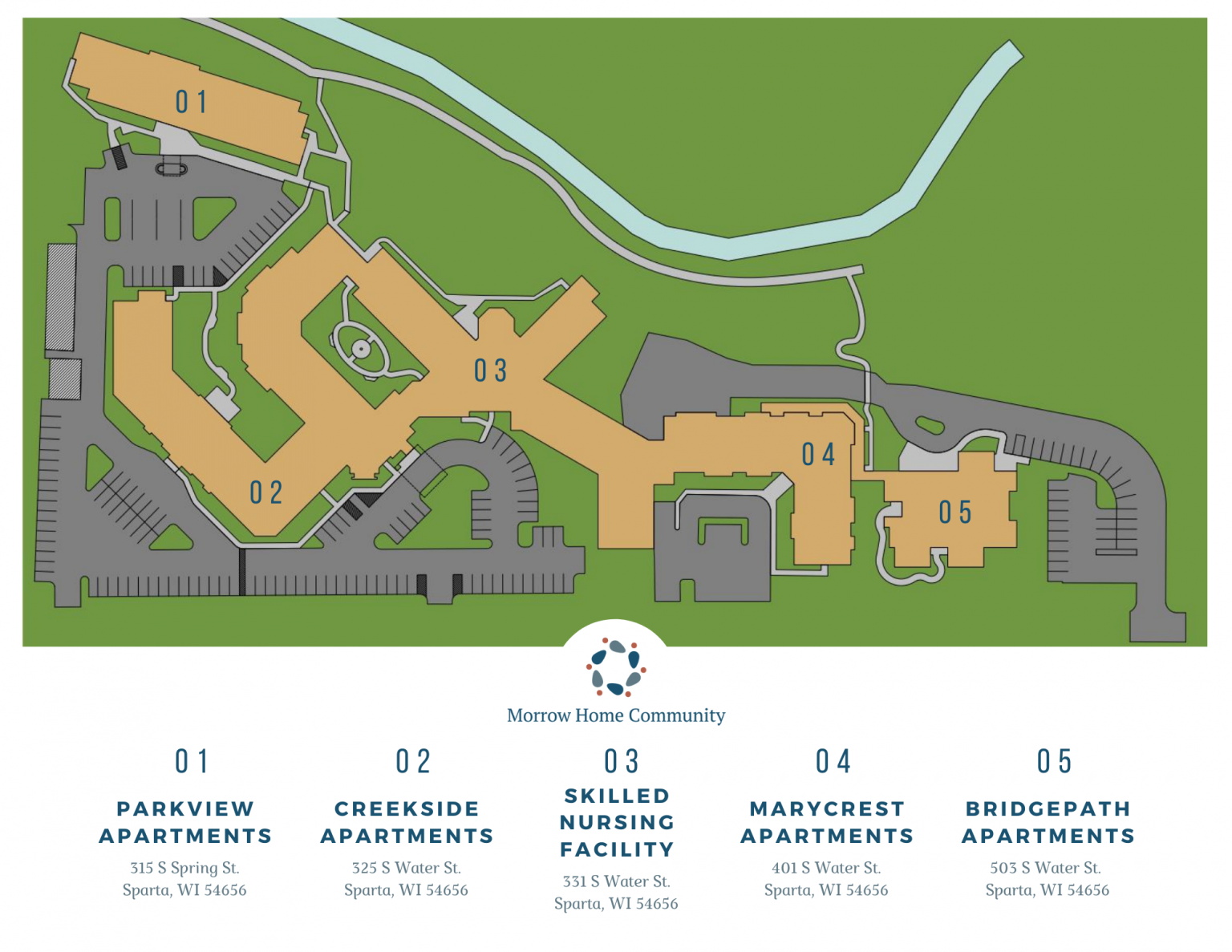 Contact Morrow Home’s Nearby Senior Residences